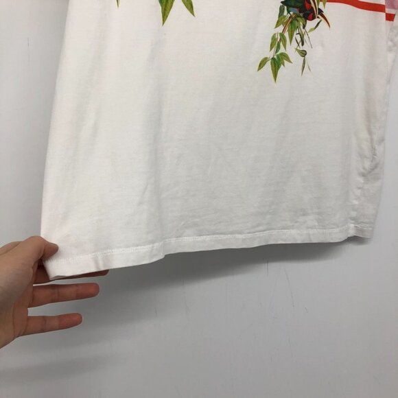 Ted Baker Kathlin Tutti Frutti Print Cotton T-shirt tropical Toucan bird print S - Picture 13 of 16